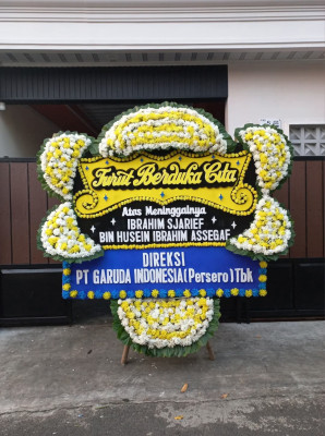 Papan Bunga Duka di Koto Vii