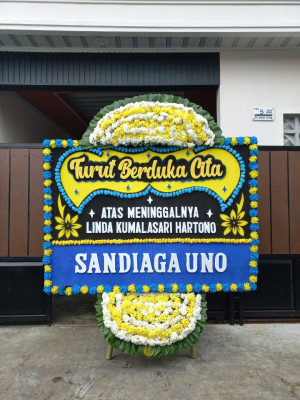 Papan Bunga Duka di Koto Vii