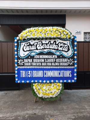Papan Bunga Duka di Koto Vii